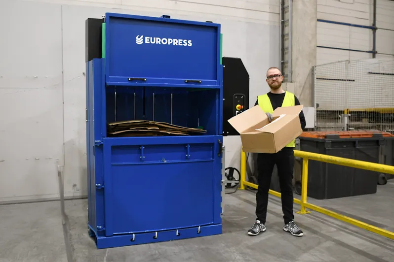 Vertical Waste Balers