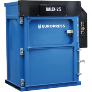 Europress Balex-25 vertical baler front view