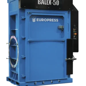 Europress Balex-50 vertical baler front view