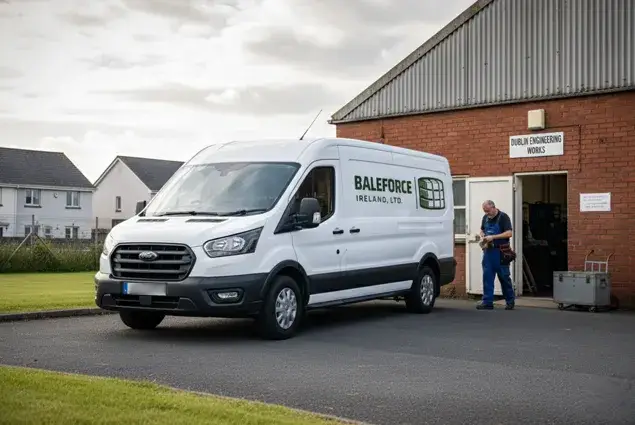 Baler and Compactor repair van