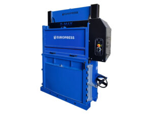 Europress B-MAX vertical baler angled product shot